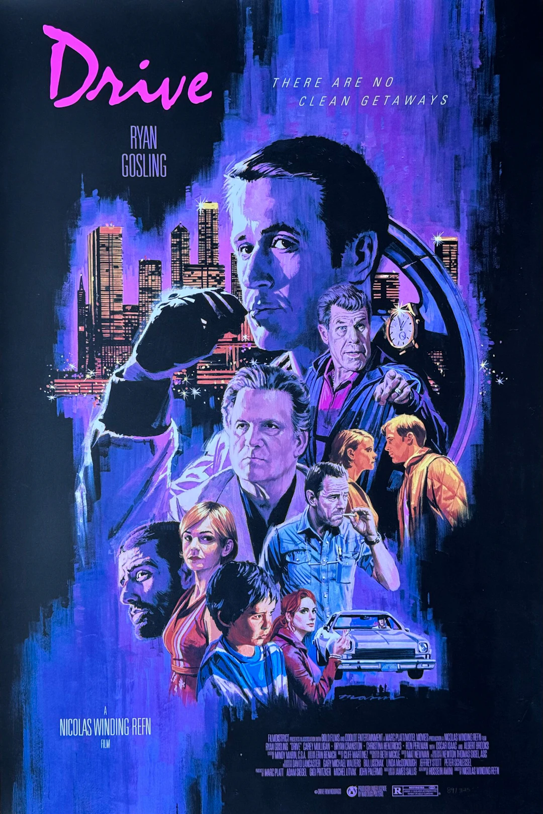 DRIVE Alternative Movie Poster - Paul Mann - Ryan Gosling
