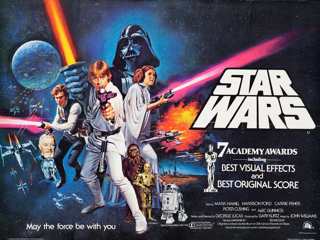 Original Star Wars Episode IV – A New Hope Movie Poster