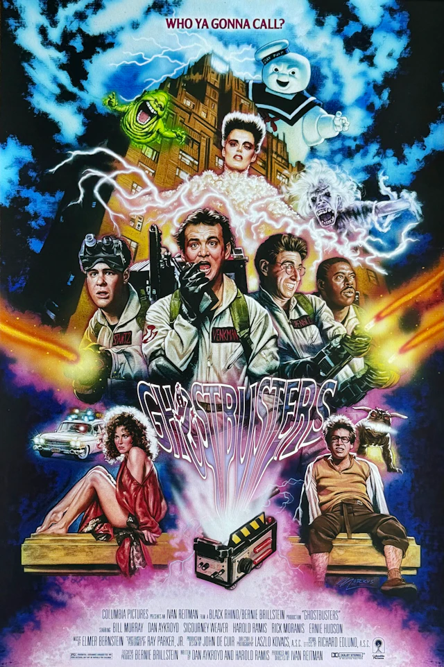 Ghostbusters Alternative Movie Poster - Bill Murray - Ivan Reitman