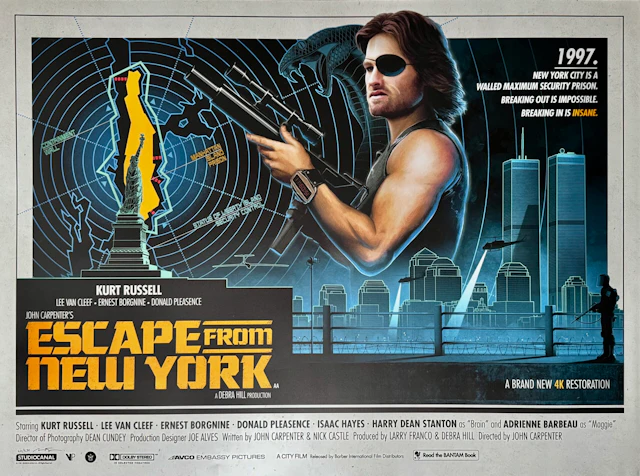 Original Escape From New York Movie Poster - John Carpenter