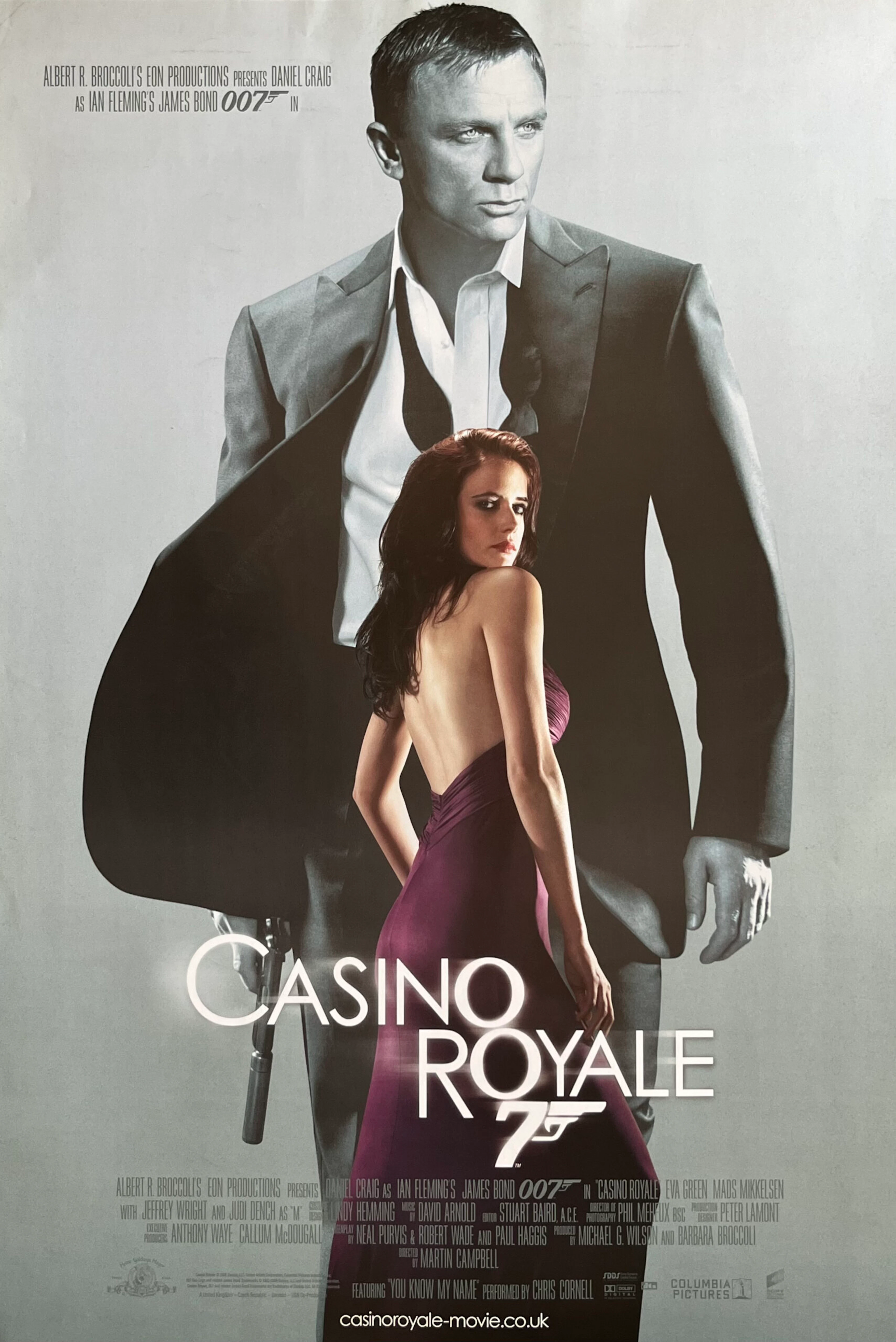Original Casino Royale Movie Poster - James Bond - Daniel Craig