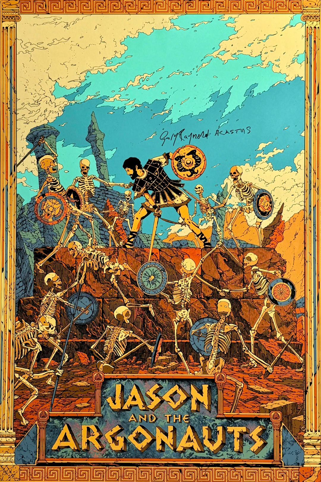 Jason and the Argonauts Alternative Movie Poster - Gary Raymond