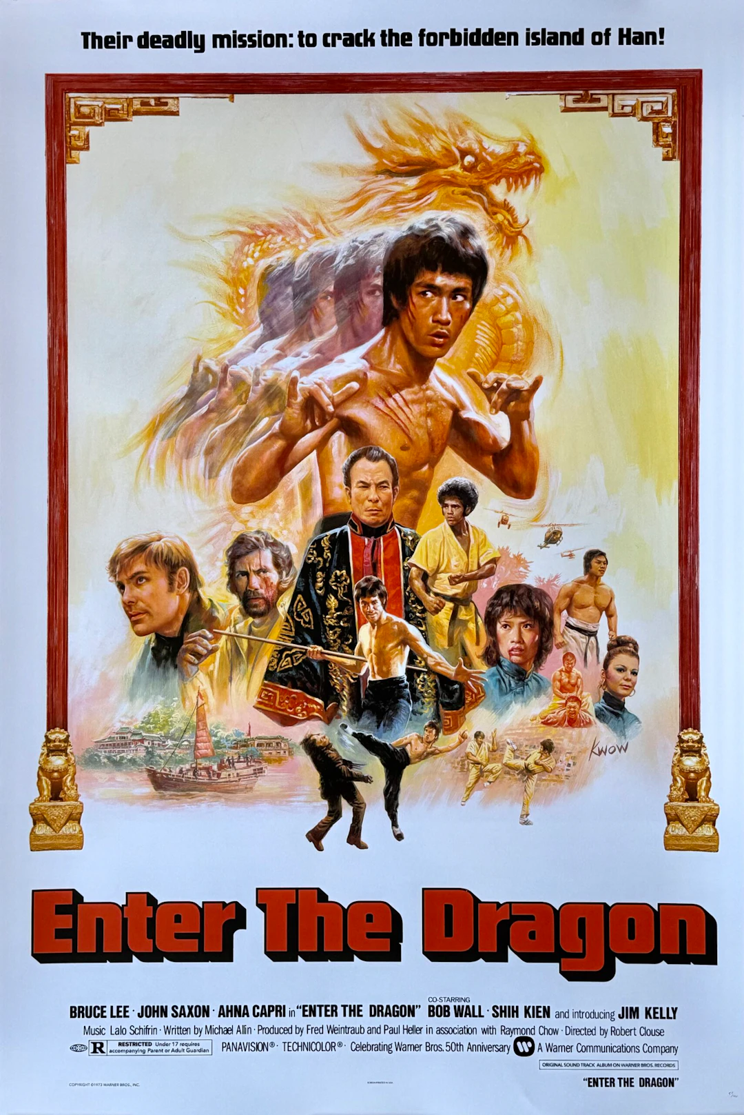 Enter the Dragon Alternative Movie Poster - Bruce Lee - Wow