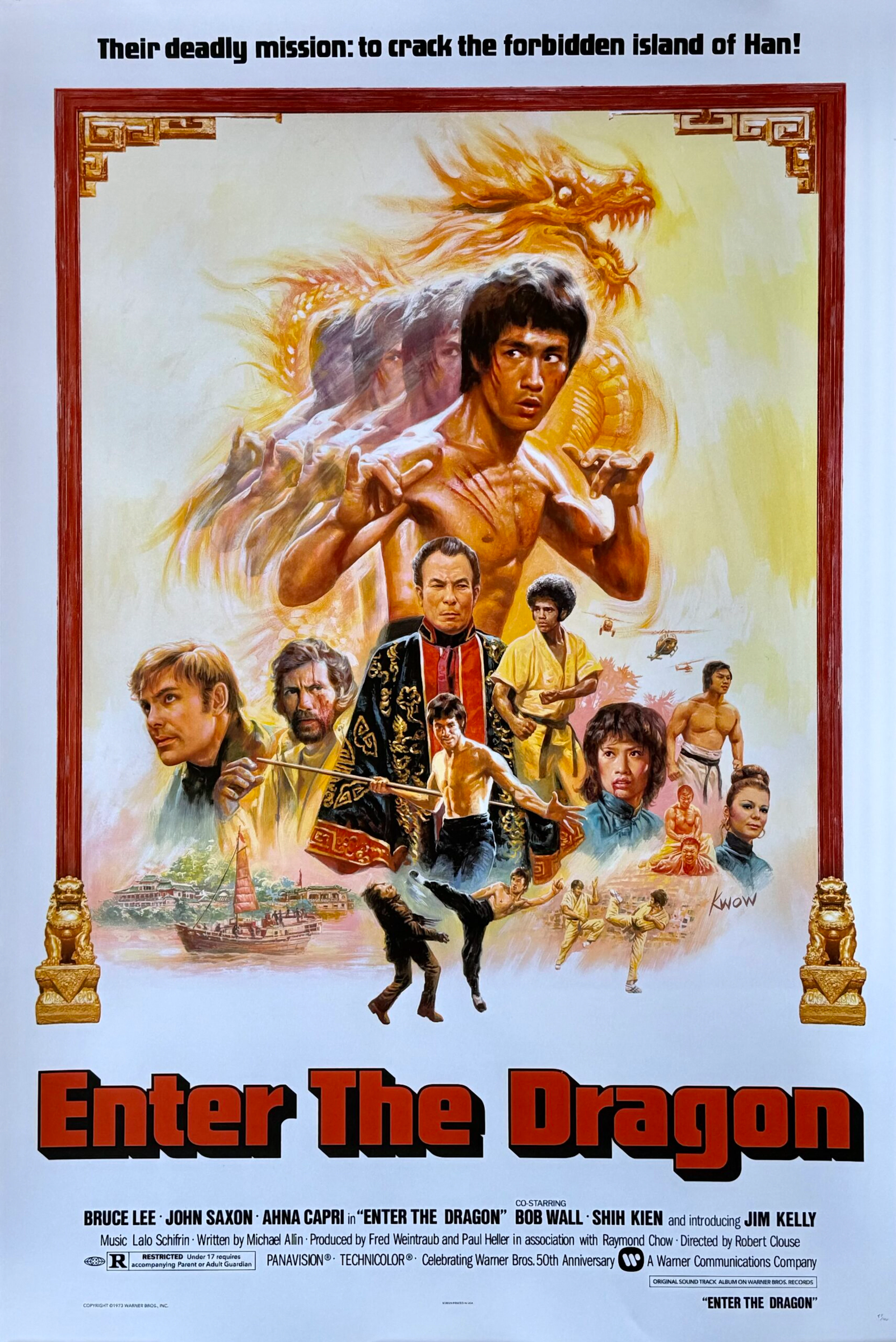 Enter the Dragon Alternative Movie Poster - Bruce Lee - Wow
