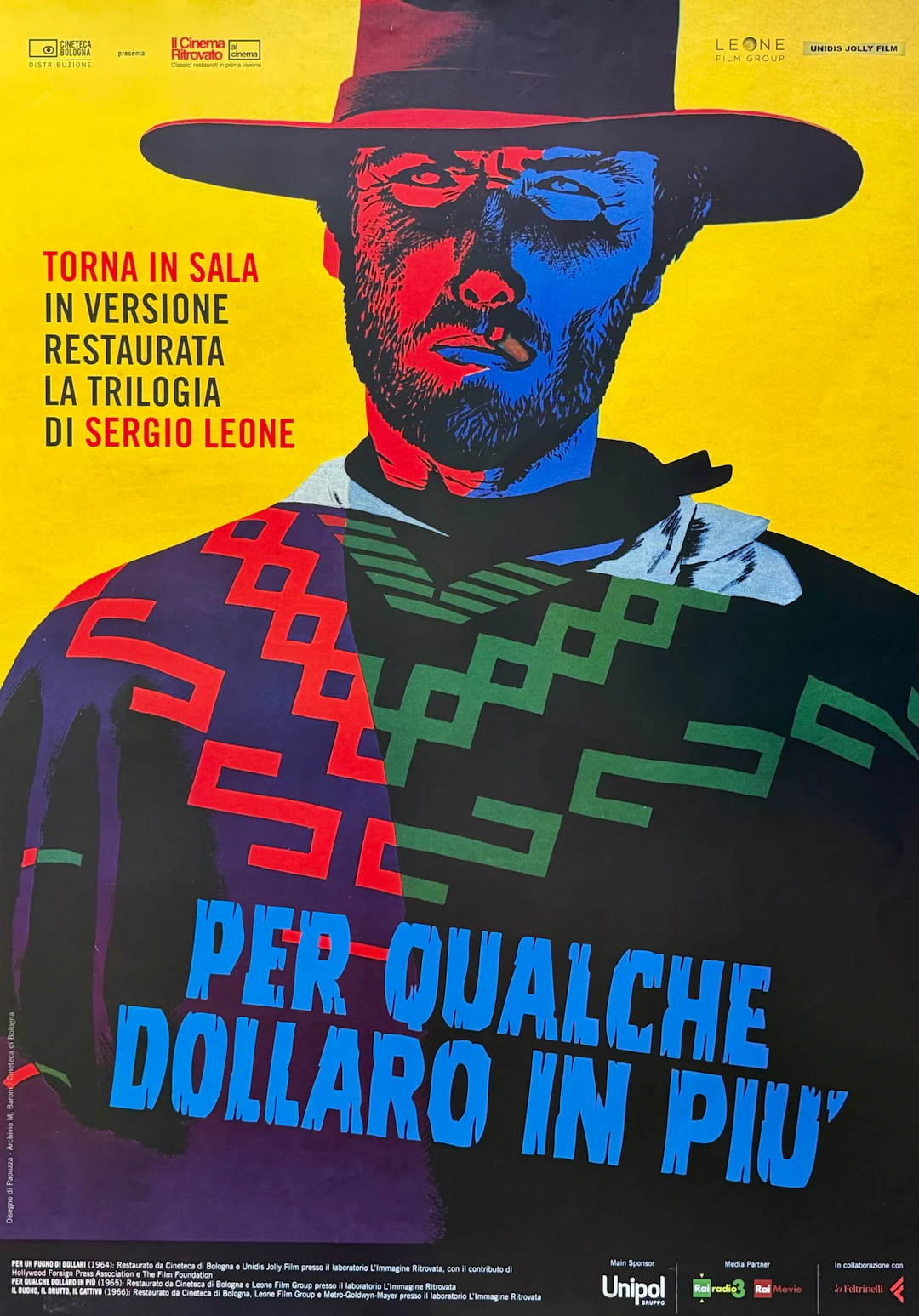 Original For a Few Dollars More Movie Poster - Clint Eastwood