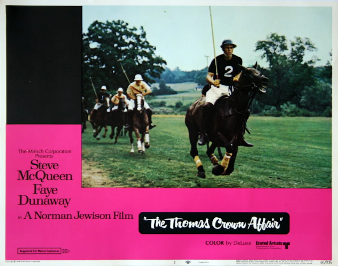 Thomas Crown Affair, The (1968) - Vintage Movie Posters
