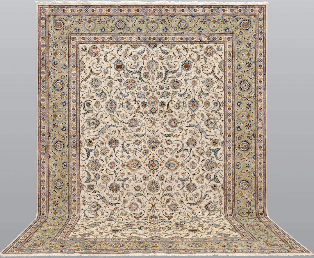 MATTA. Ljus Keshan fine, 420 x 304 cm.
