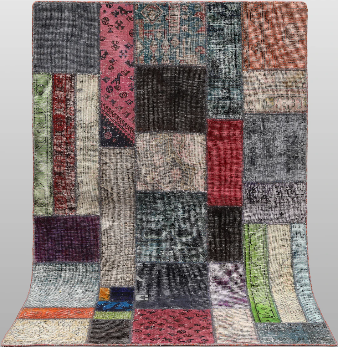 MATTA. Patchwork, 180 x 123 cm.