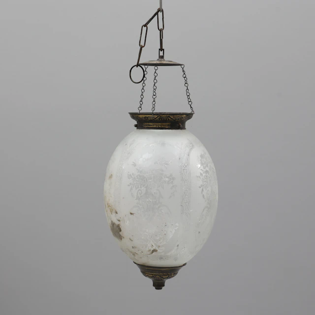 TAKAMPEL, glas, etsad dekor, 1900-tal.