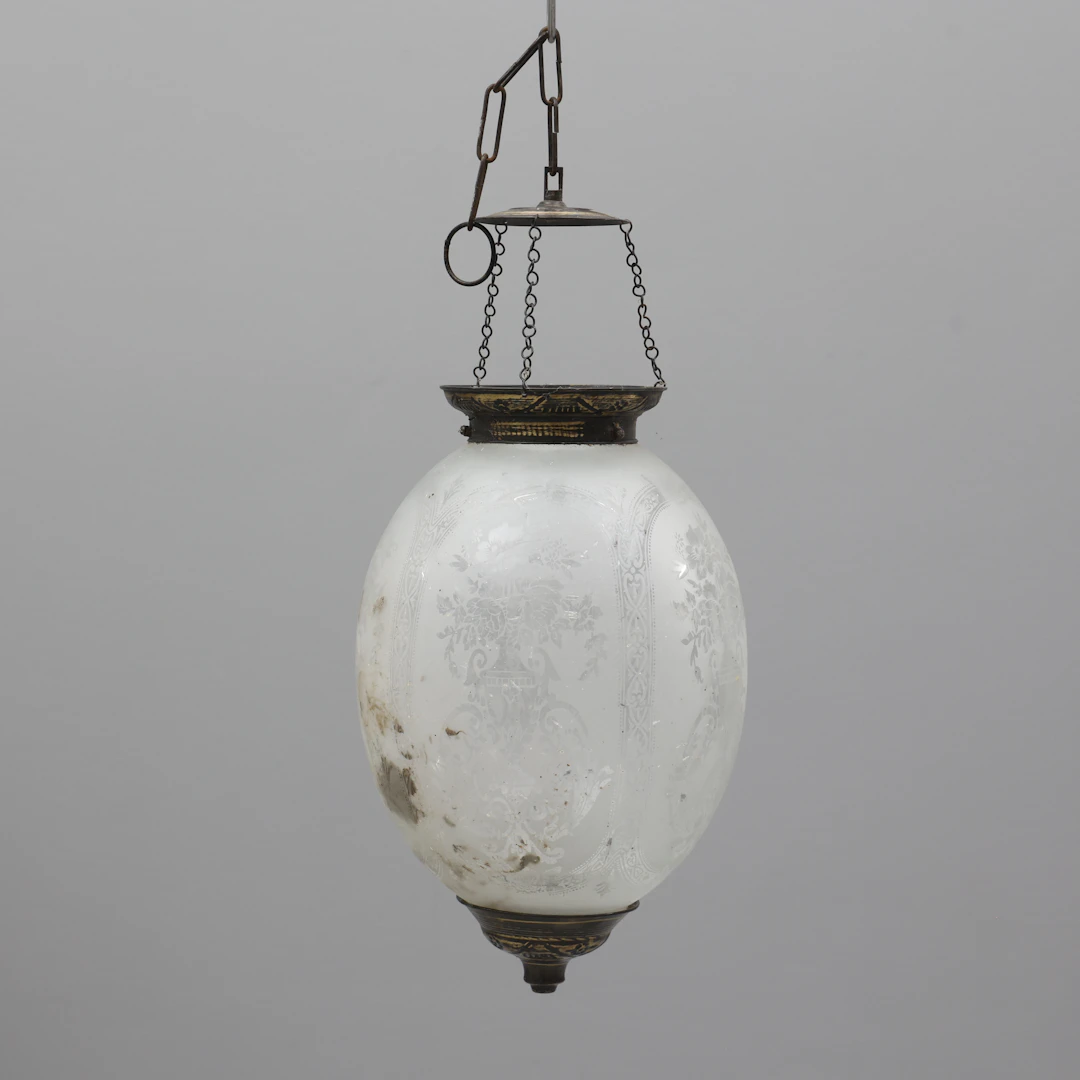 TAKAMPEL, glas, etsad dekor, 1900-tal.