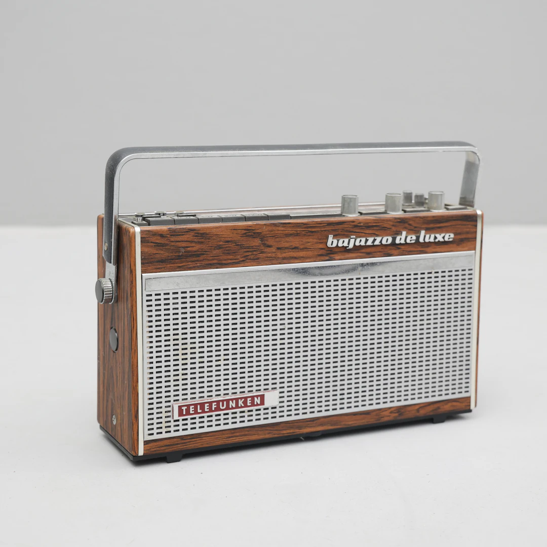 RADIOAPPARAT, "Bajazzo de luxe", Telefunken,1960-tal.