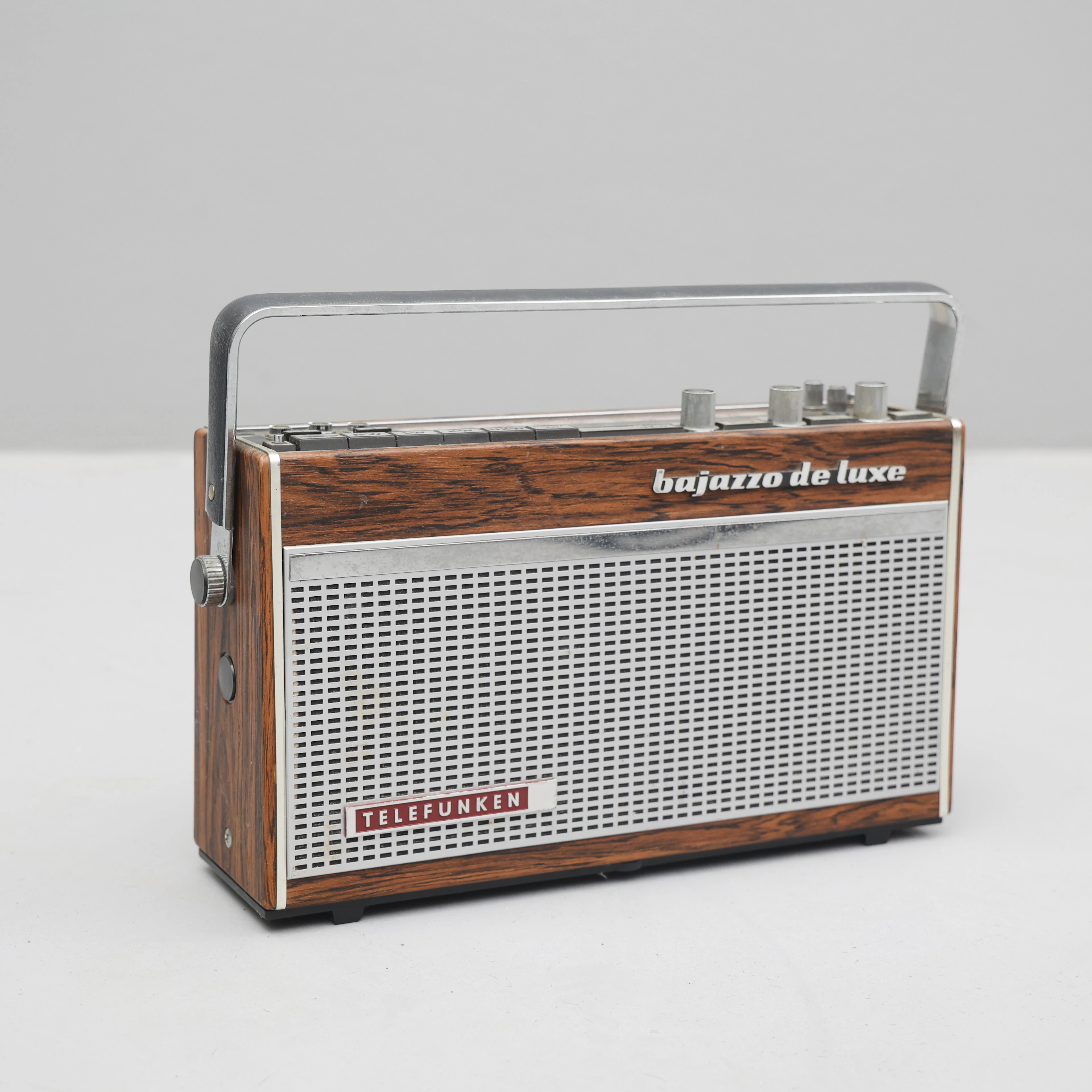RADIOAPPARAT, "Bajazzo de luxe", Telefunken,1960-tal.