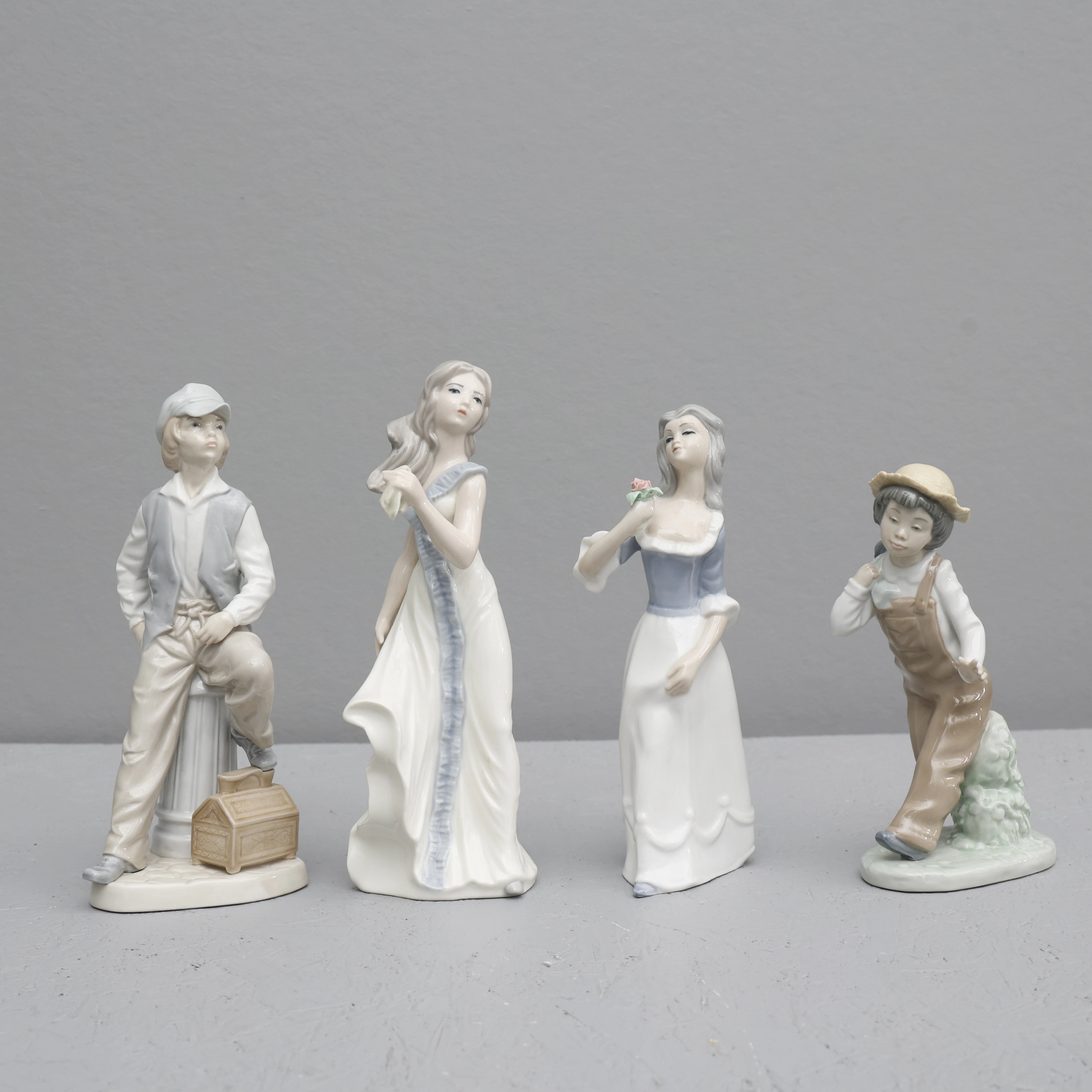 FIGURINER, 4 stycken, Nao,Tengra , Spanien.