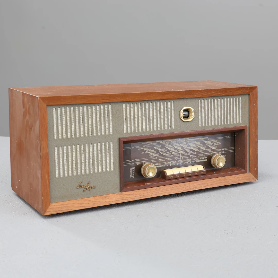RADIOAPPARAT, Luxor, "populär", radio.