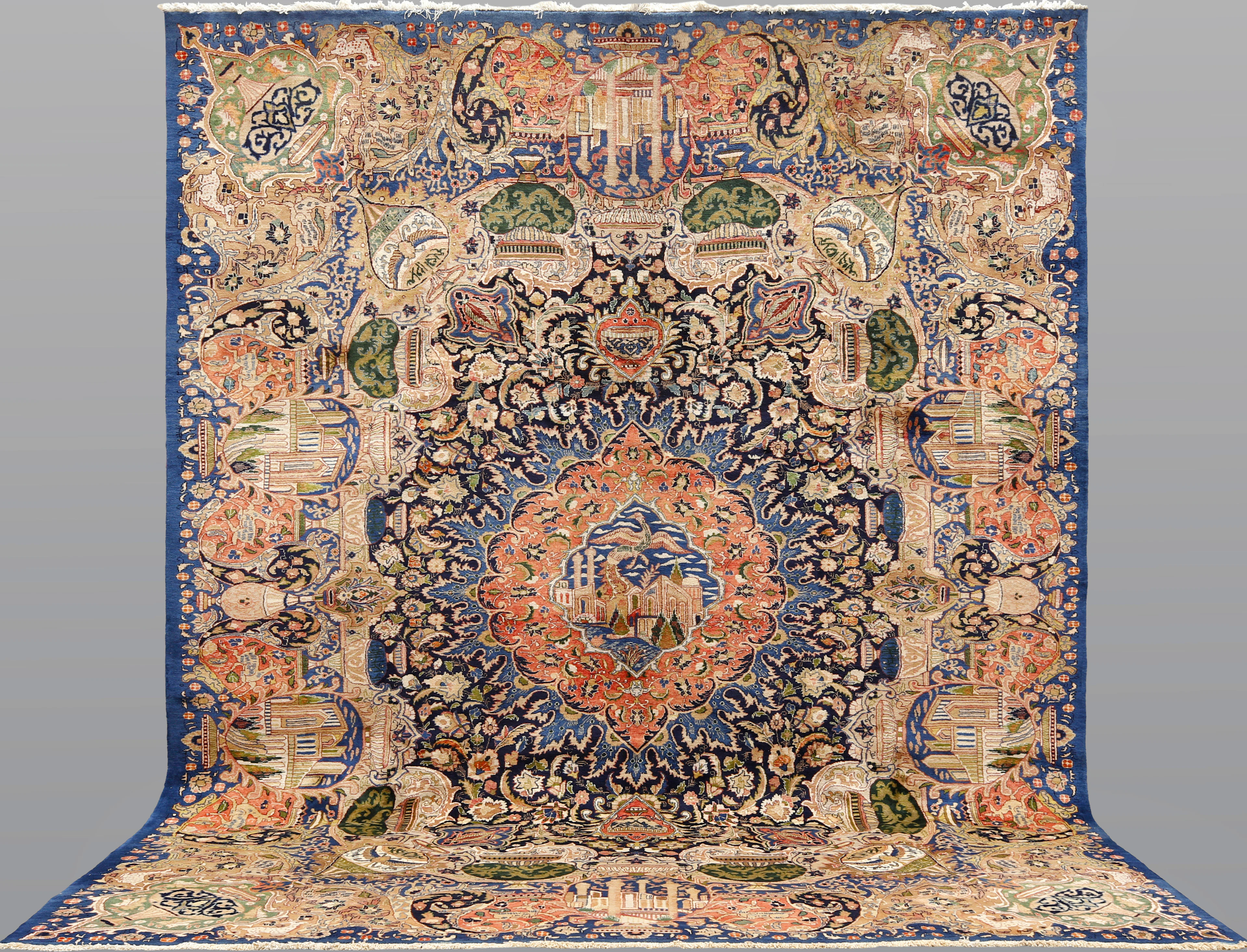 MATTA. Figural Kashmar, 390 x 295 cm.