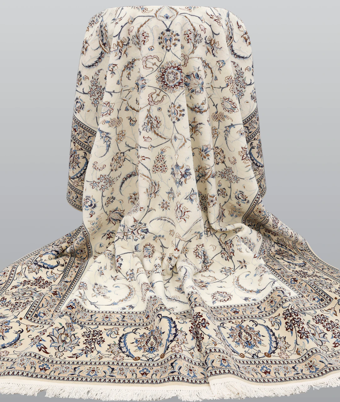 MATTA. Nain part silk s.k 9LAA ca 500.000 knutar / kvm, 400 x 290 cm.