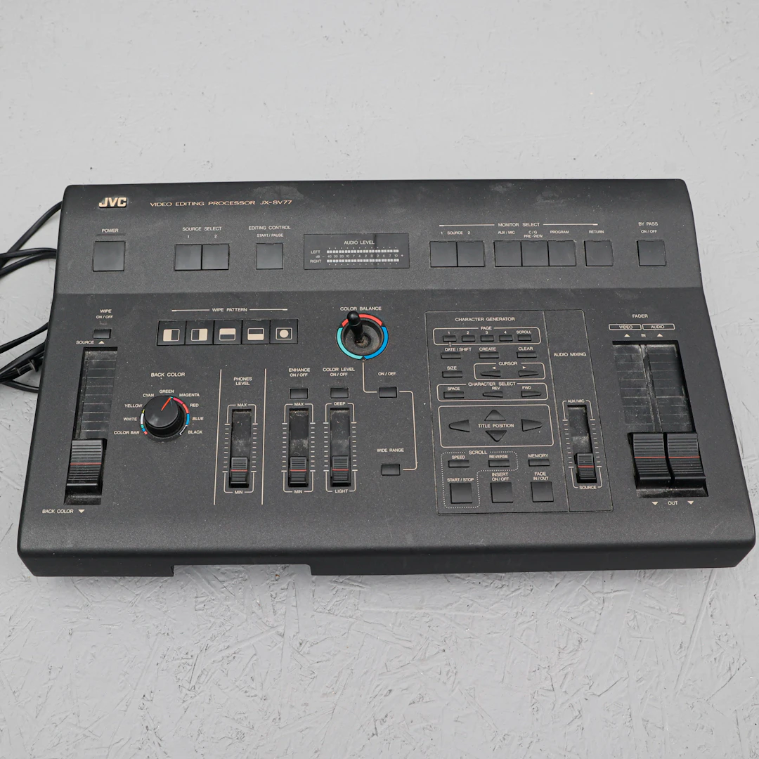 JVC ,JX-SV77, Videoredigerade.