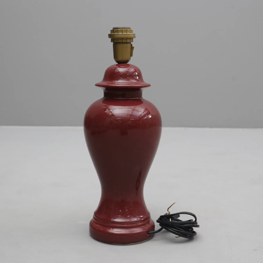 BORDSLAMPA, porslin.