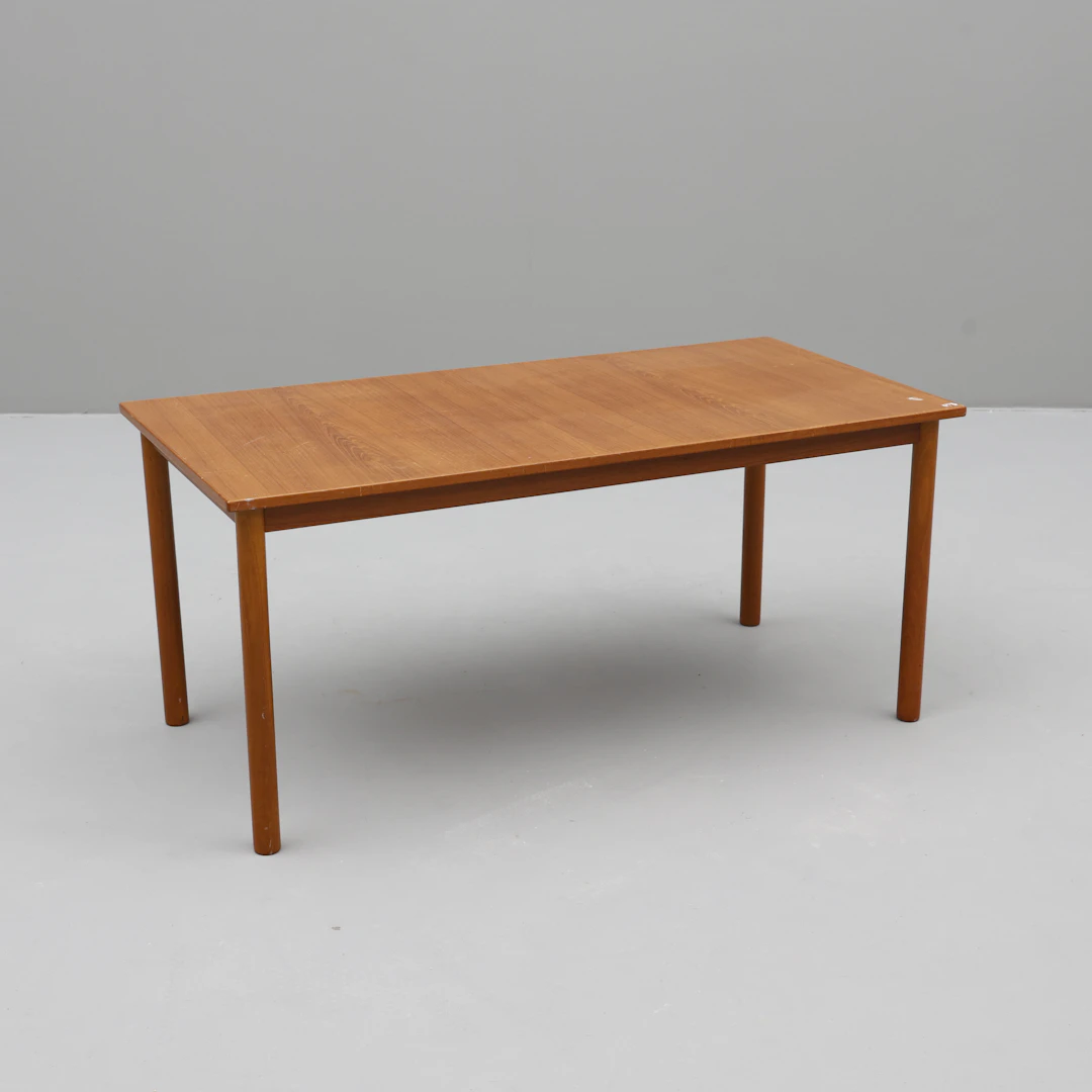 SOFFBORD, 1900-talets andra hälft, teak.