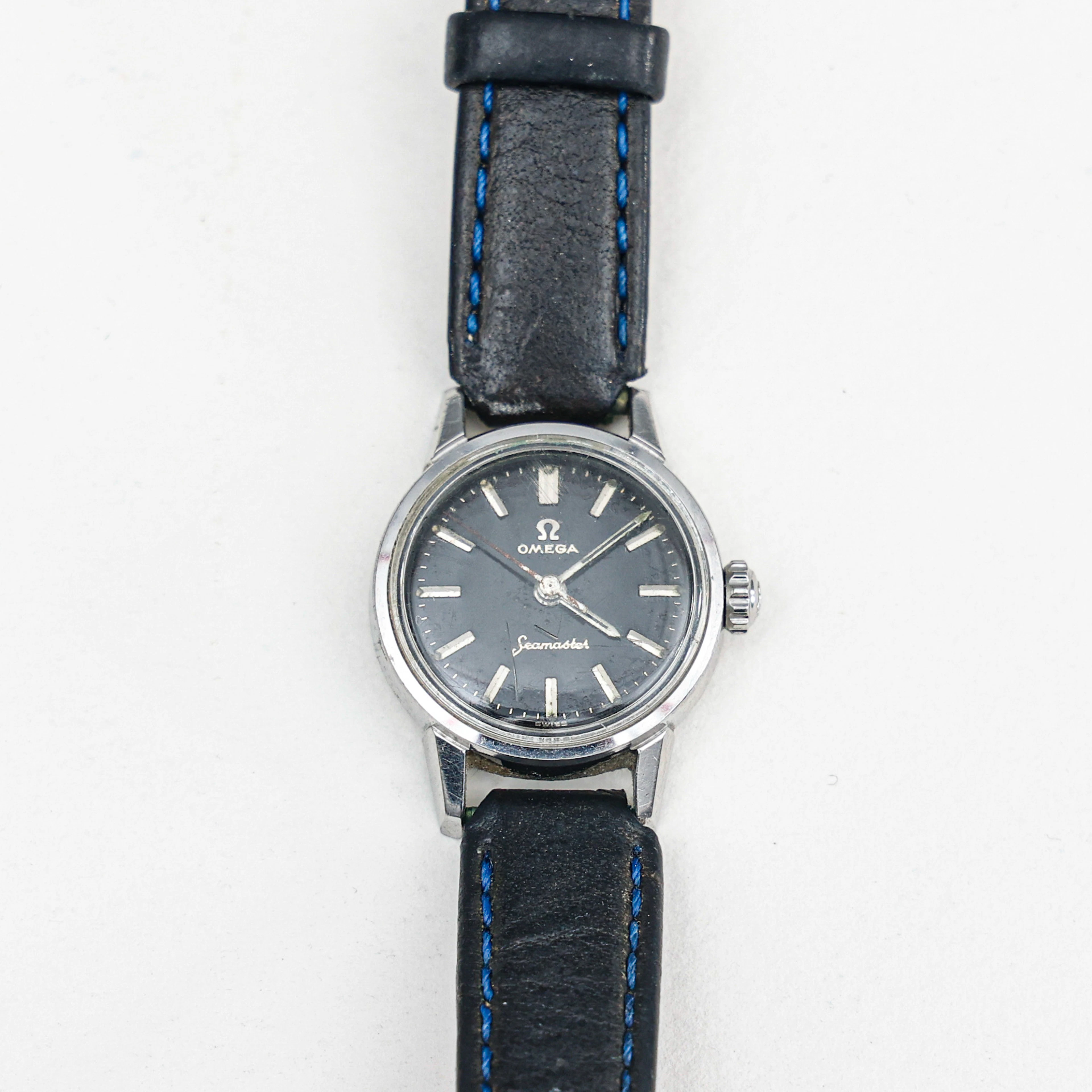 ARMBANDSUR, Omega Seamaster, damklocka.