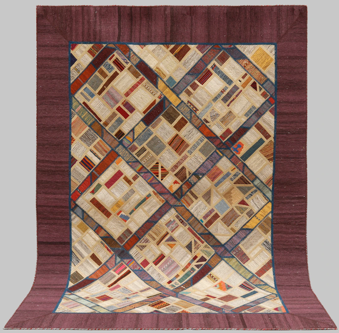 MATTA. Patchwork, 235 x 170 cm.