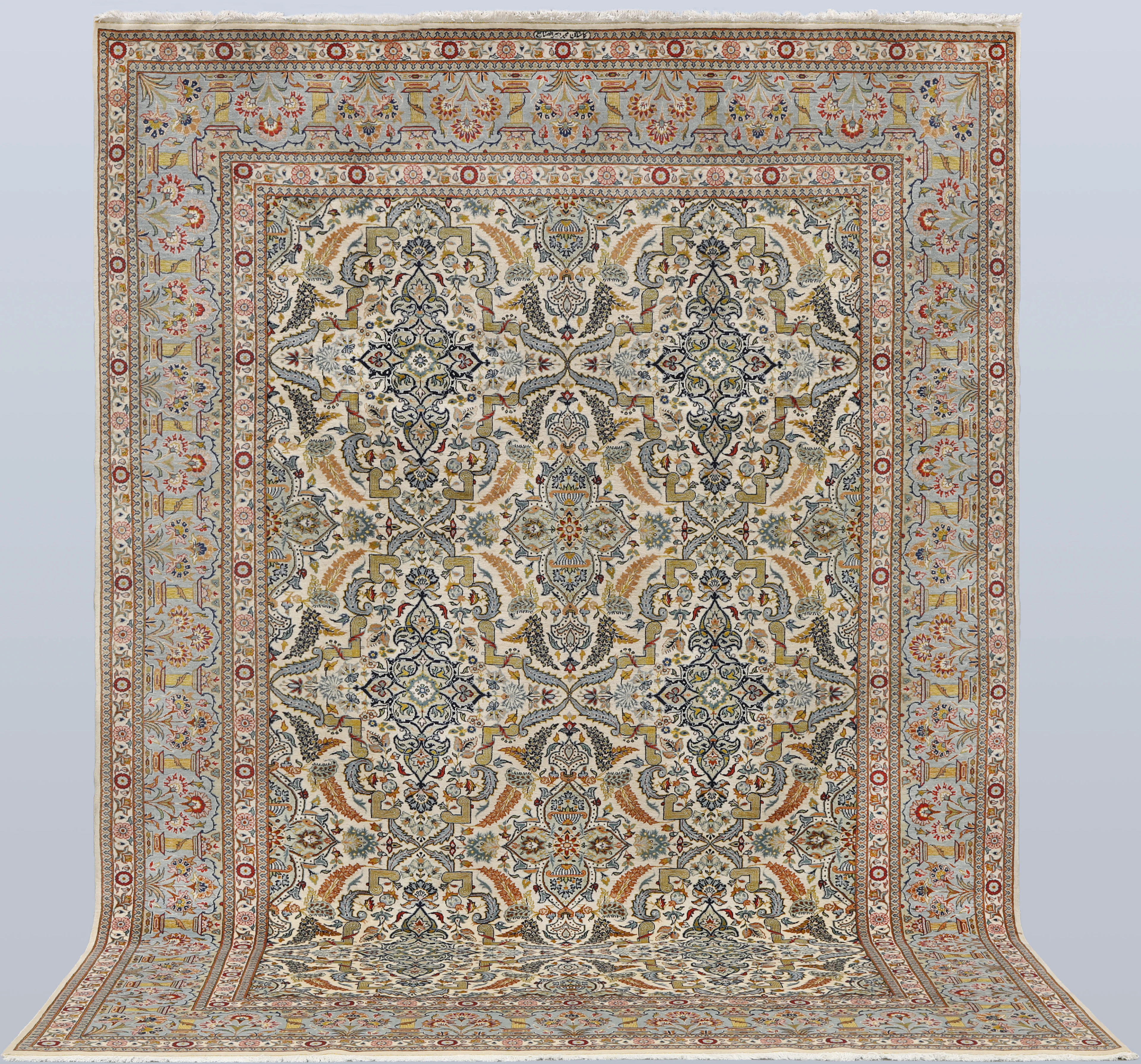 MATTA. Keshan signerad "Dabir", ca 60 år, 320 x 220 cm.
