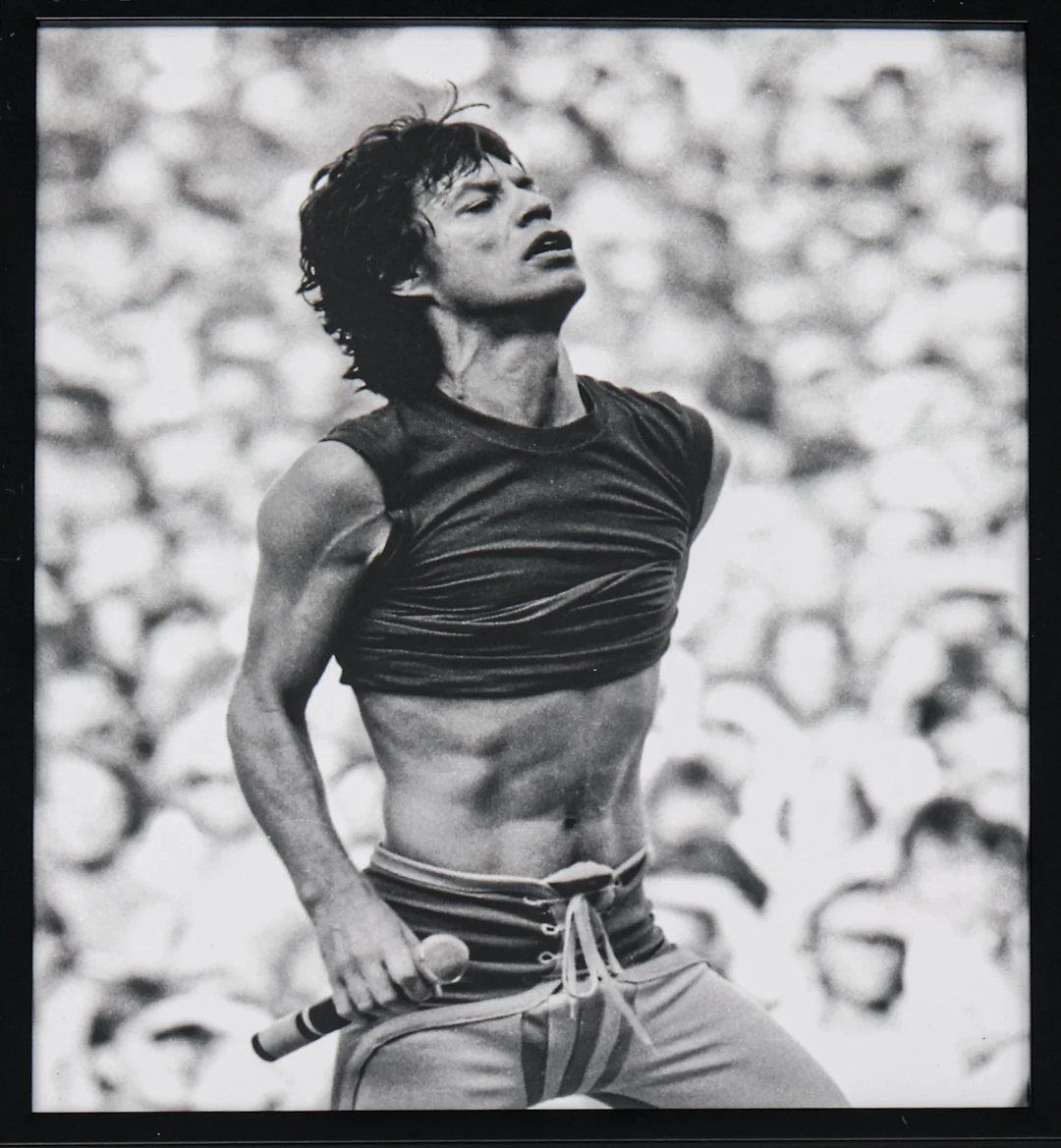 FOTOGRAFI, original, Mick Jagger, numrerad 5/20, signerad, Göteborg