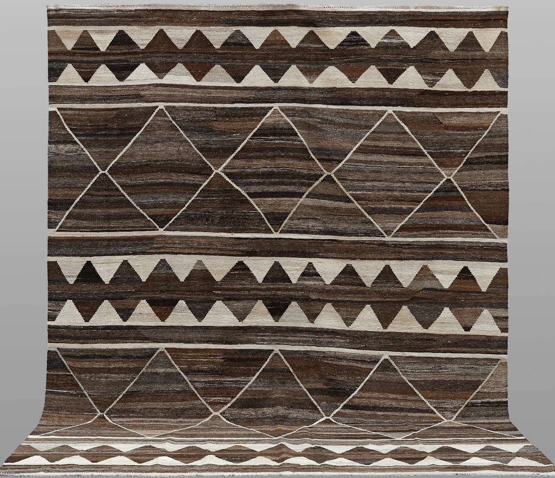 MATTA. Kelim Marocko design, 301 x 250 cm.