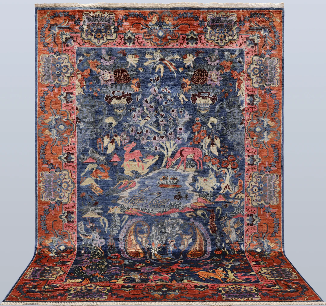 MATTA. Figural Zigler, 299 x 204 cm.
