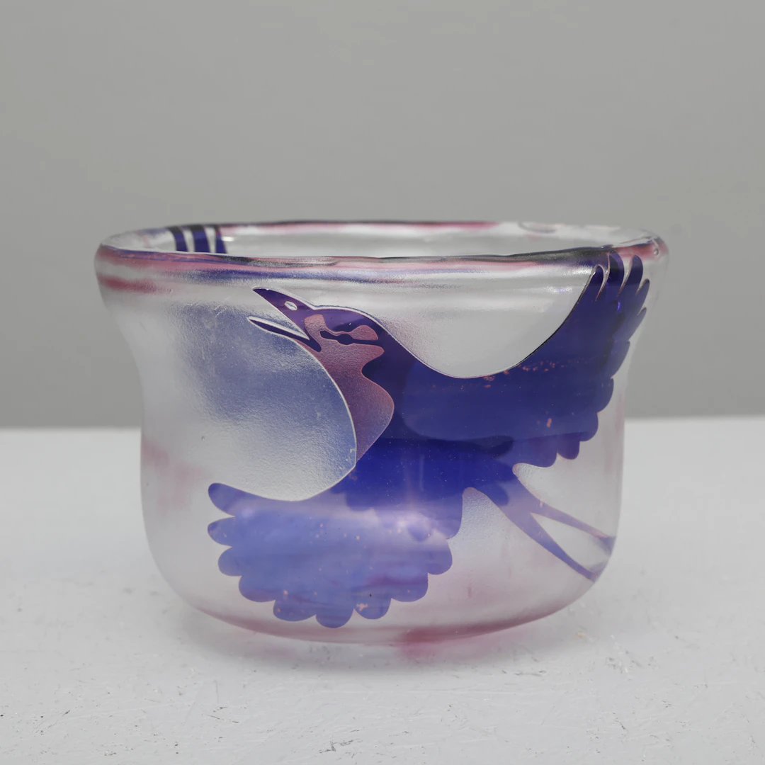PAUL HOFF. ytterfoder, GLAS, kOSTA.