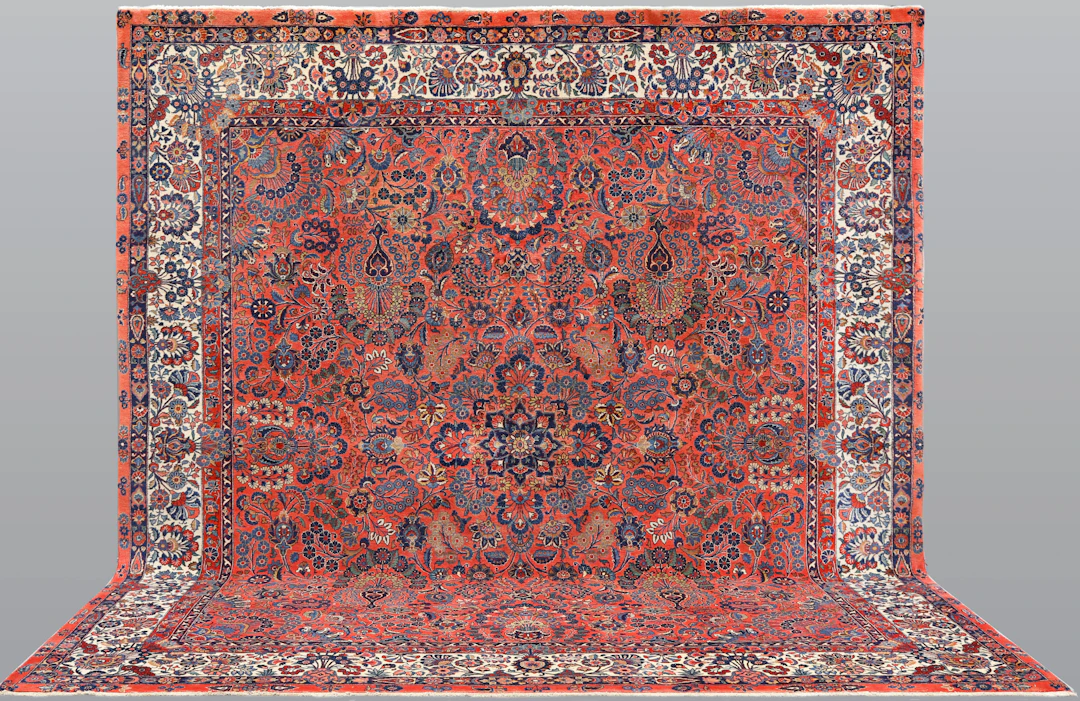 MATTA. Semiantik Saruk s.k Amerikansk Saruk, 324 x 298 cm.