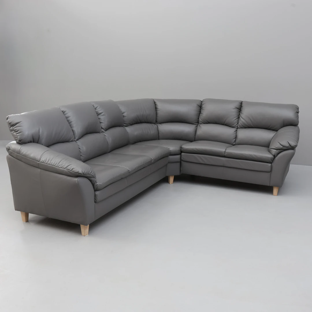 SOFFA, hörnmodell, skinn.