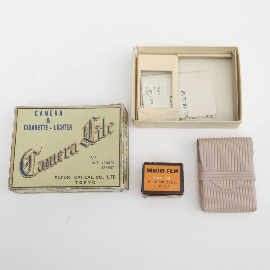 SPIONKAMERA, Camera Lite, Model B, Suzuki Optical Company, Japan 1955.