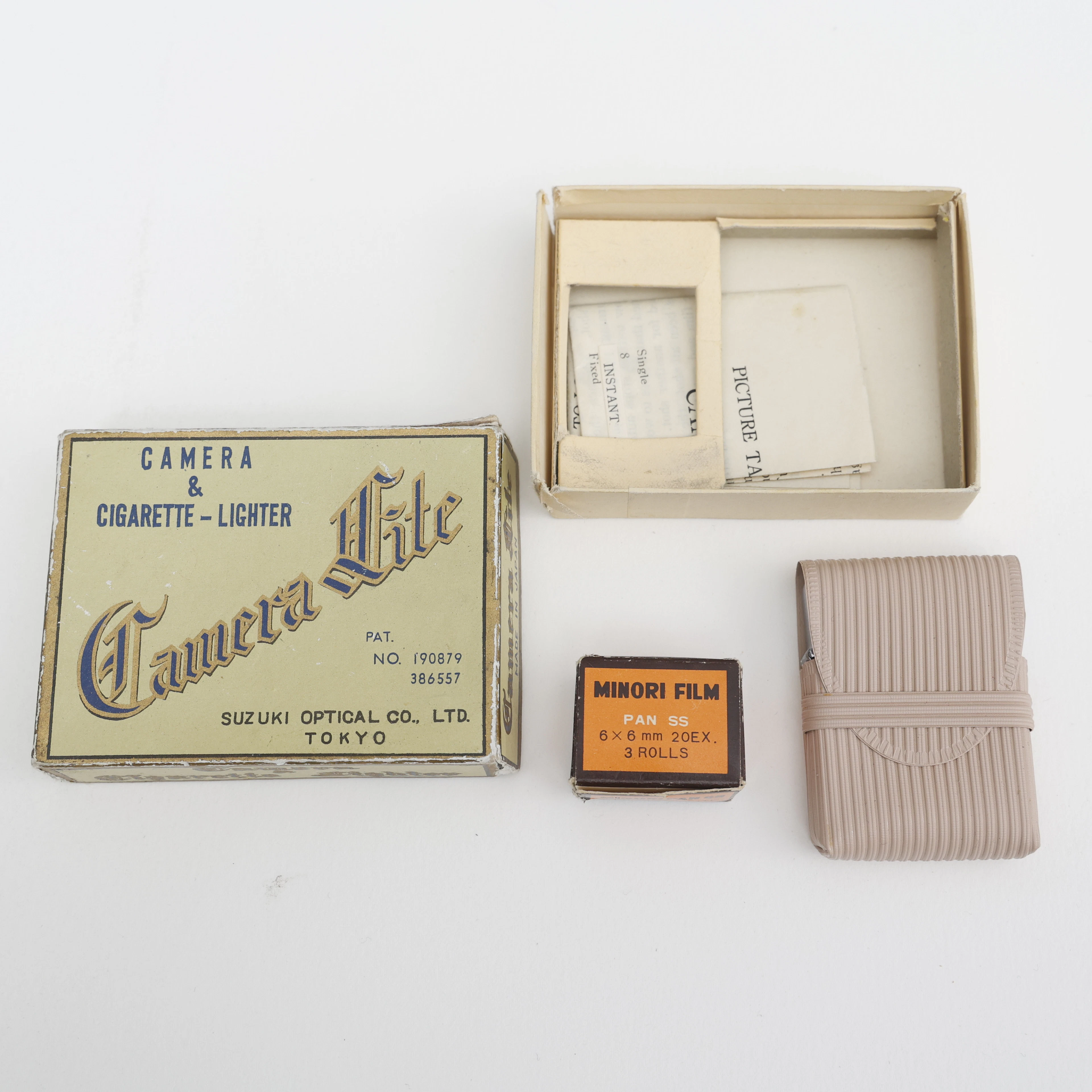 SPIONKAMERA, Camera Lite, Model B, Suzuki Optical Company, Japan 1955.