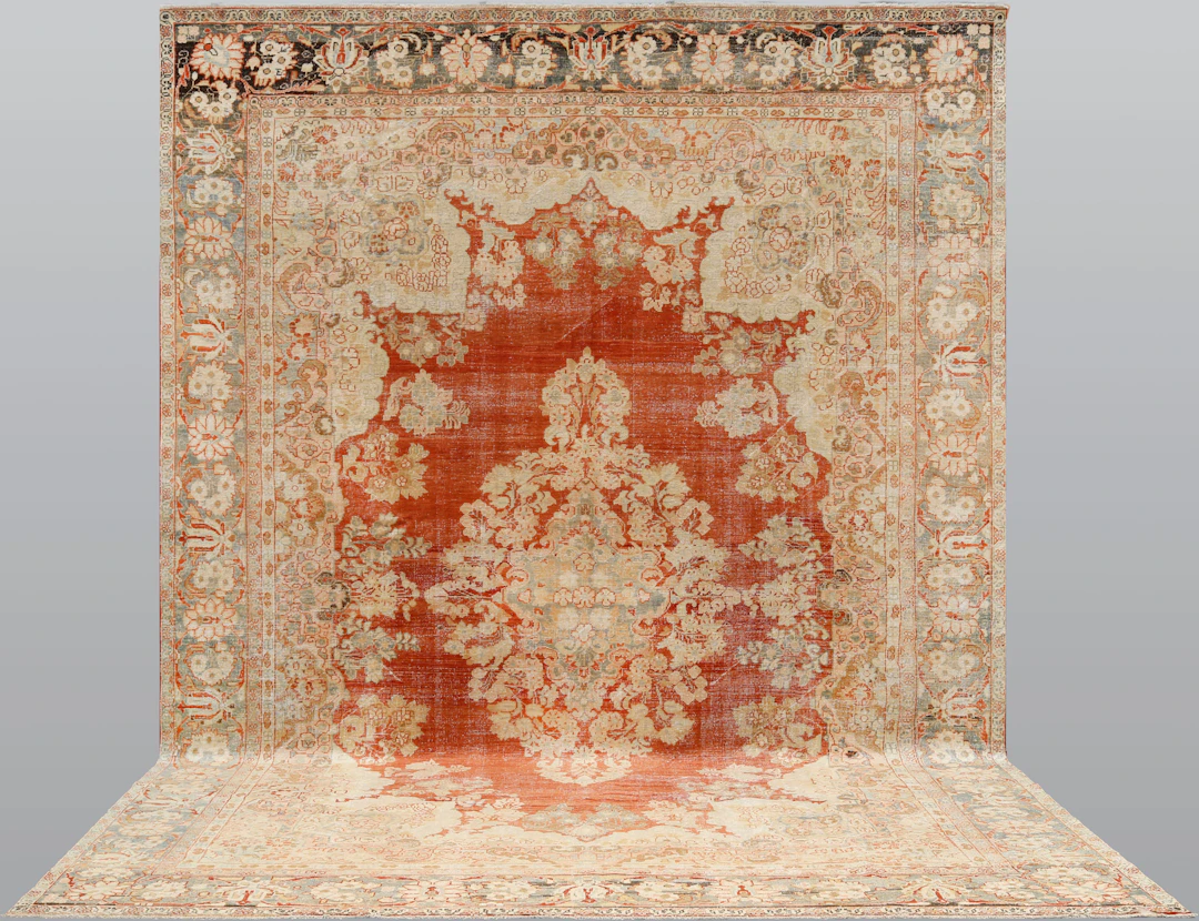 MATTA. Vintage, antik Mahal, 422 x 310 cm.