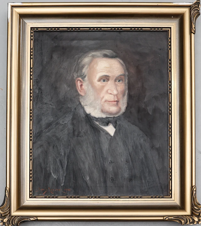 HERBERT LARSSON. Olja på duk, daterad 1933, signerad.