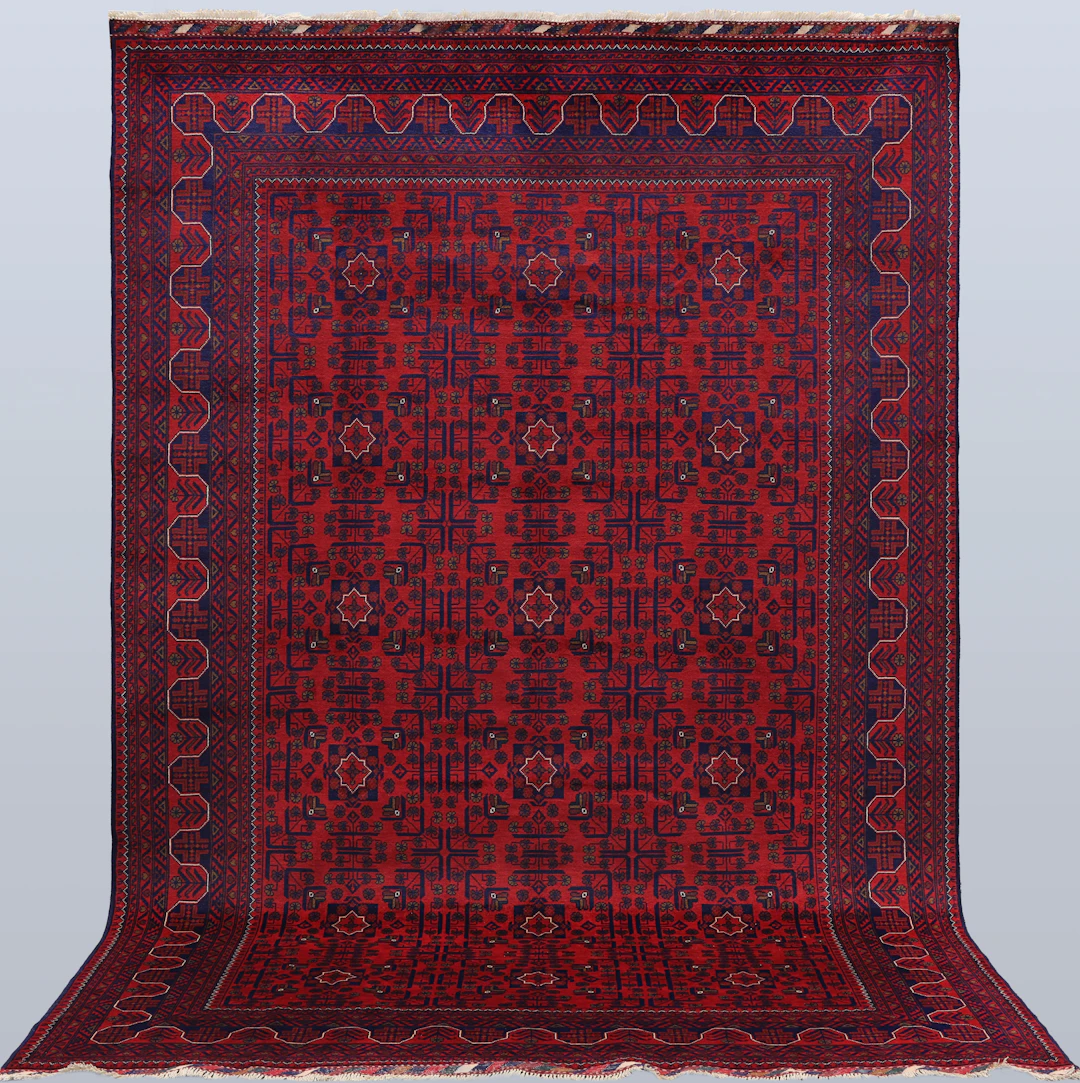 MATTA. Afghan fine, 303 x 202 cm.