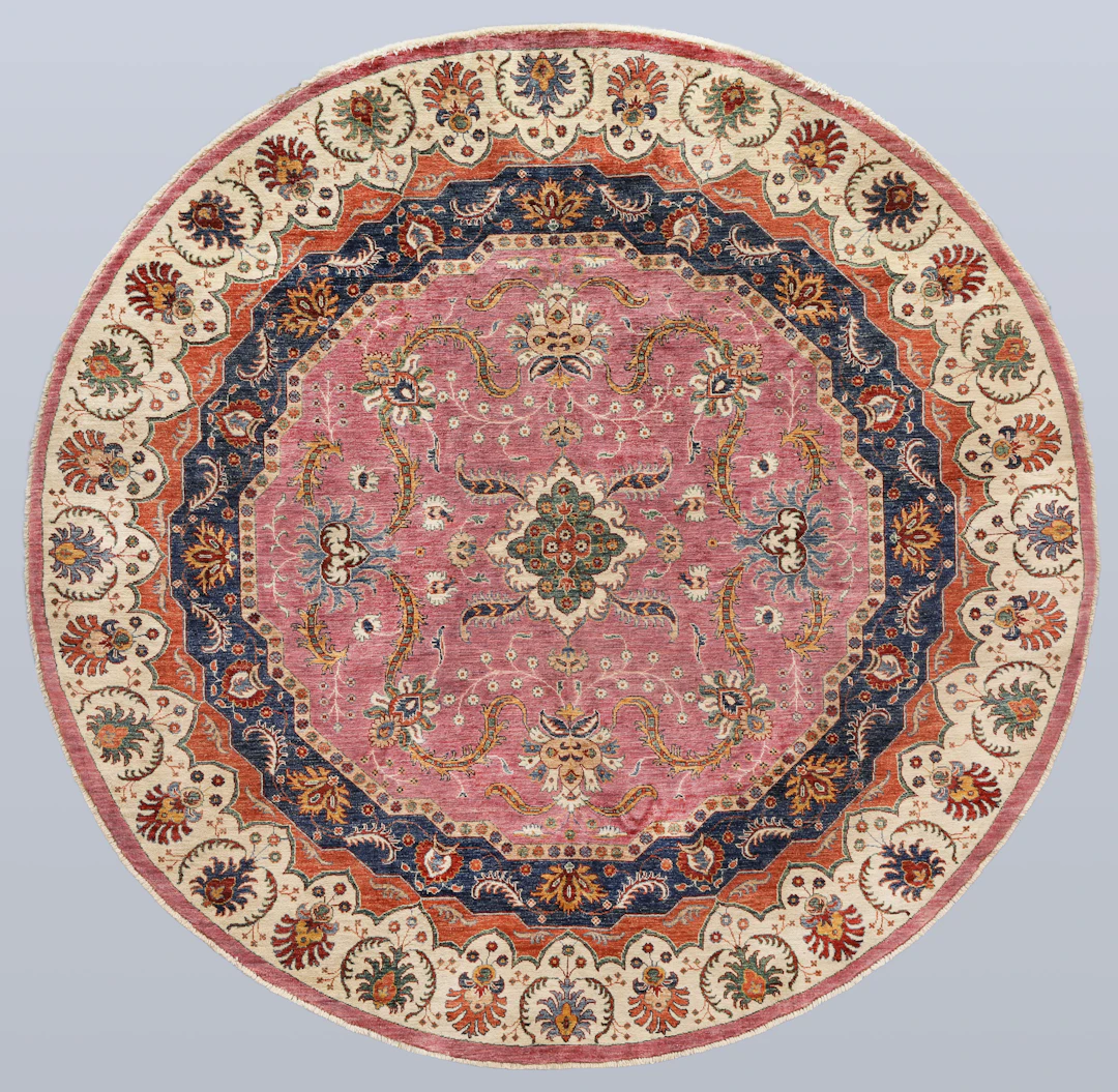 MATTA. Zigler rund design, 247 x 240 cm.