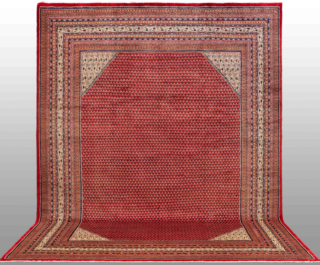 MATTA. Saruk Mir extra fine, 425 x 320 cm.