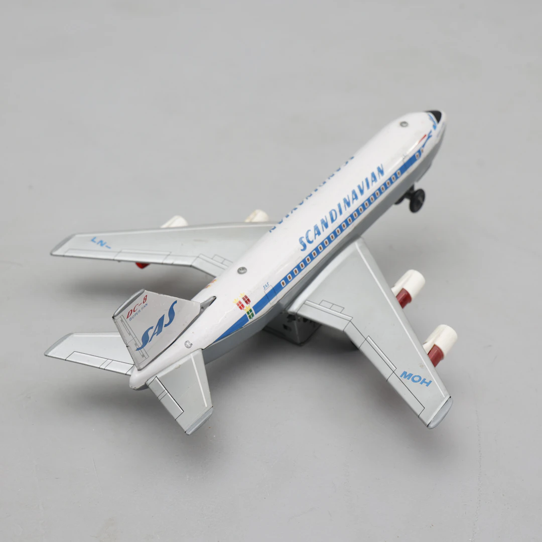 MODELLFLYGPLAN, Harald viking, DC8.