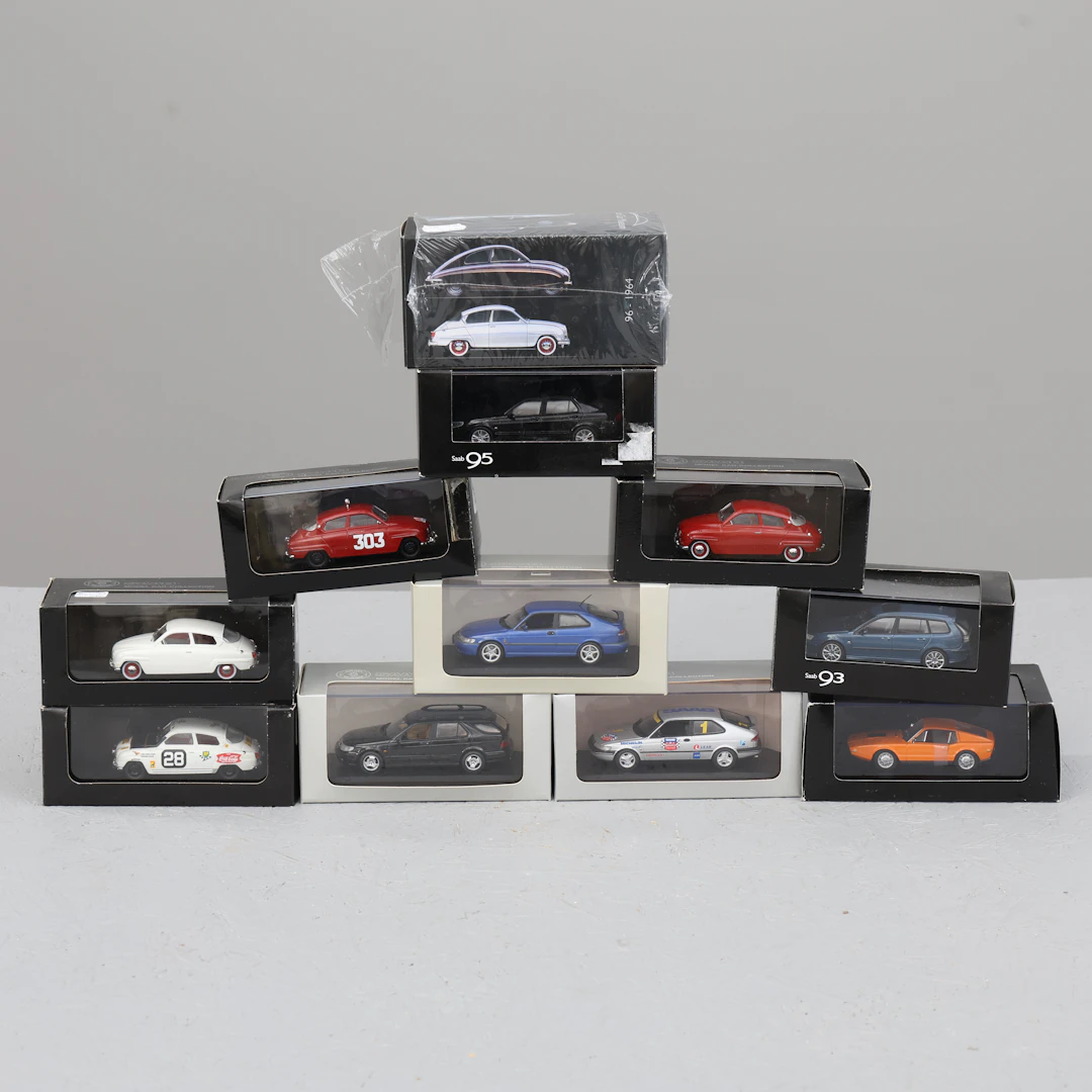 SAAB MODEL CAR-COLLETION 11 ST.