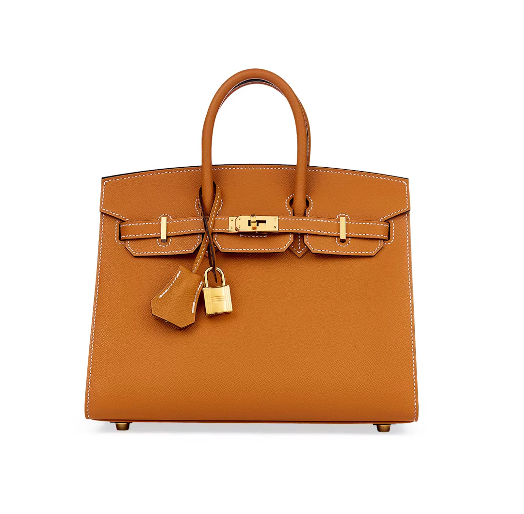 A TOFFEE EPSOM BIRKIN 25 WITH GOLD HARDWARE, 2023, BY HERMÈS
