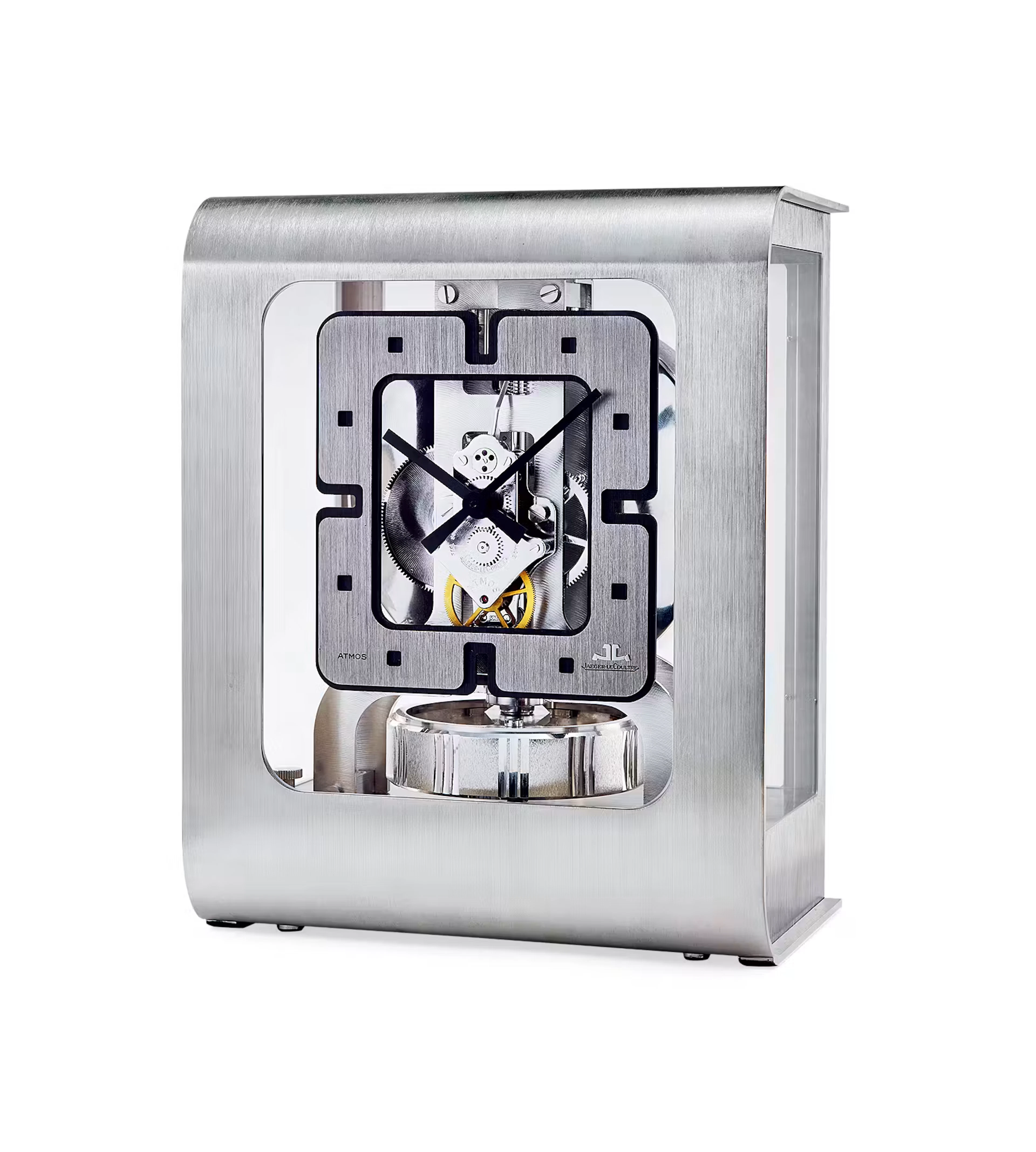 ATMOS. Reference no. 5922 A fine and rare stainless steel mechanical