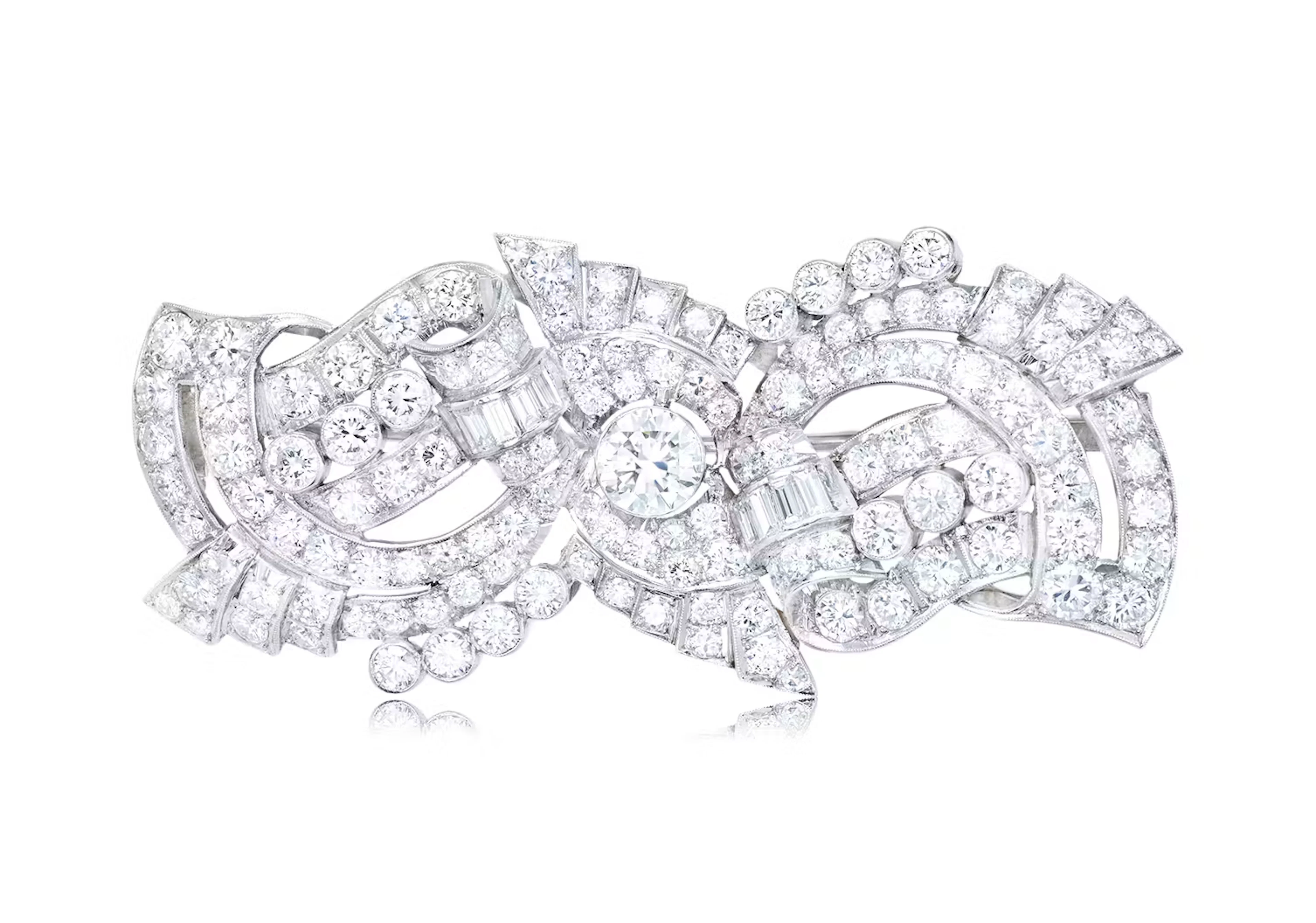 DIAMOND BROOCH