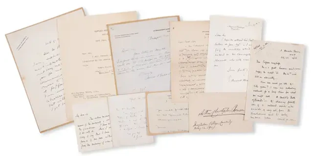 Miscellany.- Collection of letters, including: Julius Hare, EB Pusey
