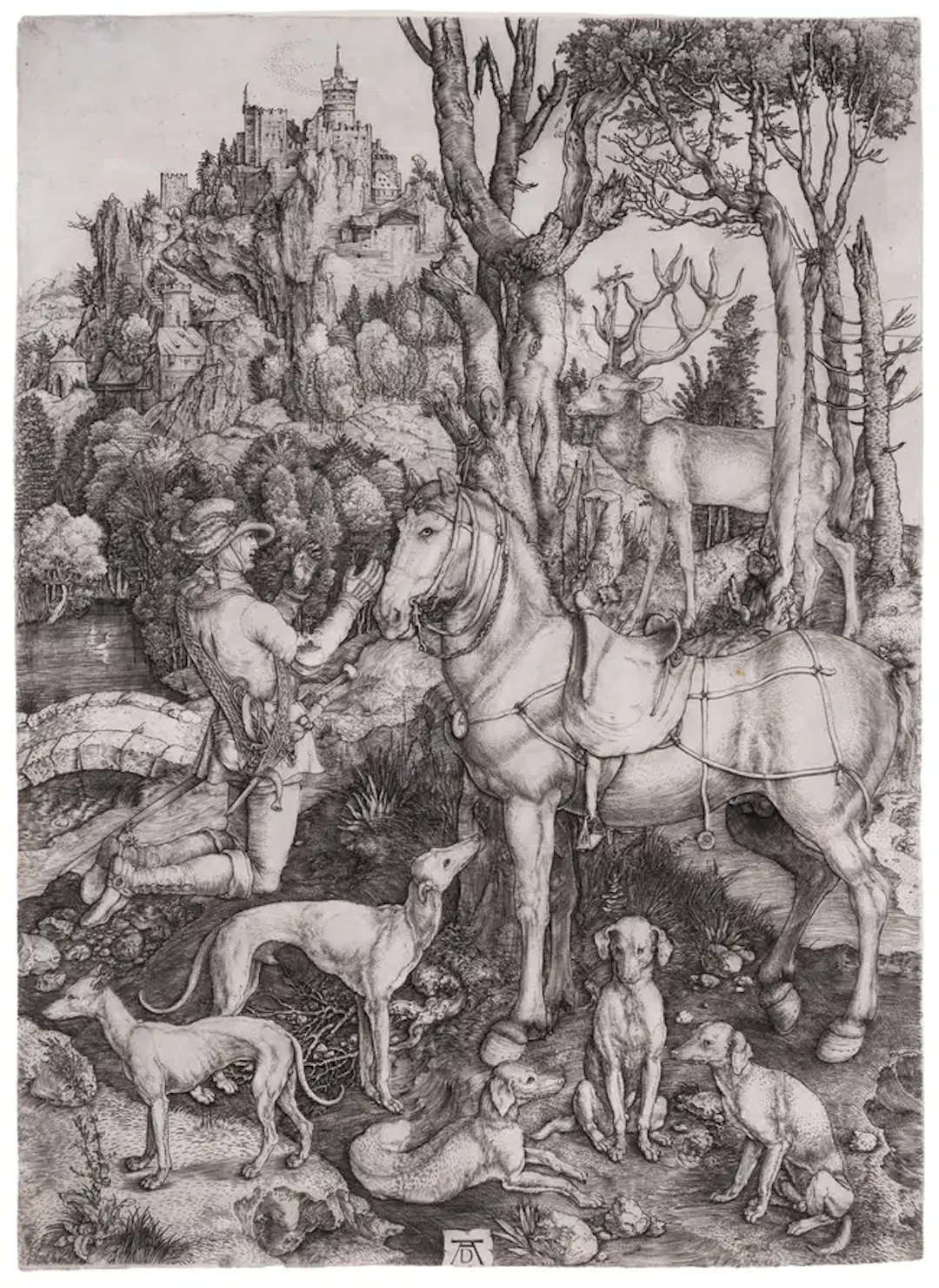 Albrecht Dürer (1471-1528) Saint Eustace