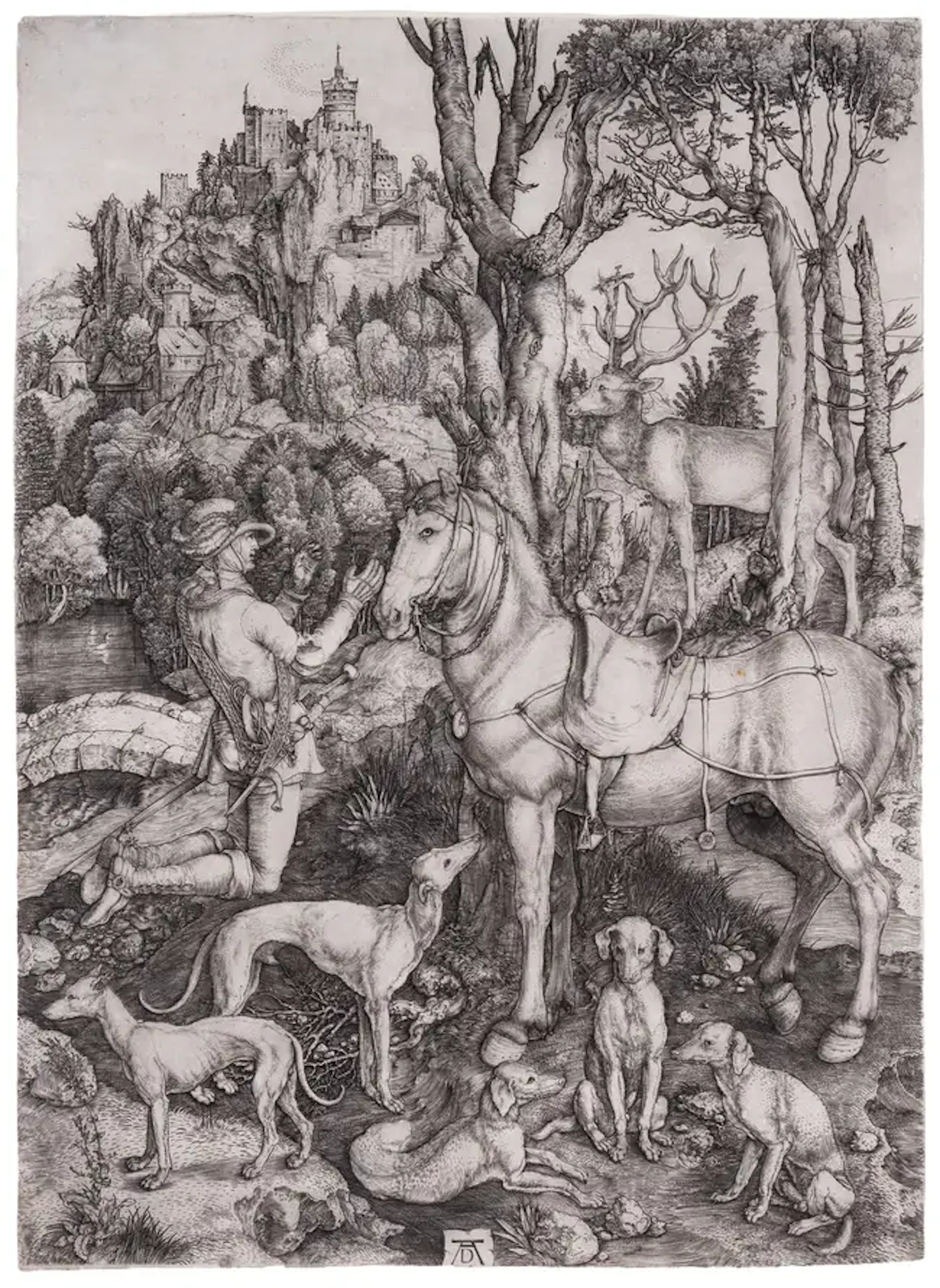Albrecht Dürer (1471-1528) Saint Eustace