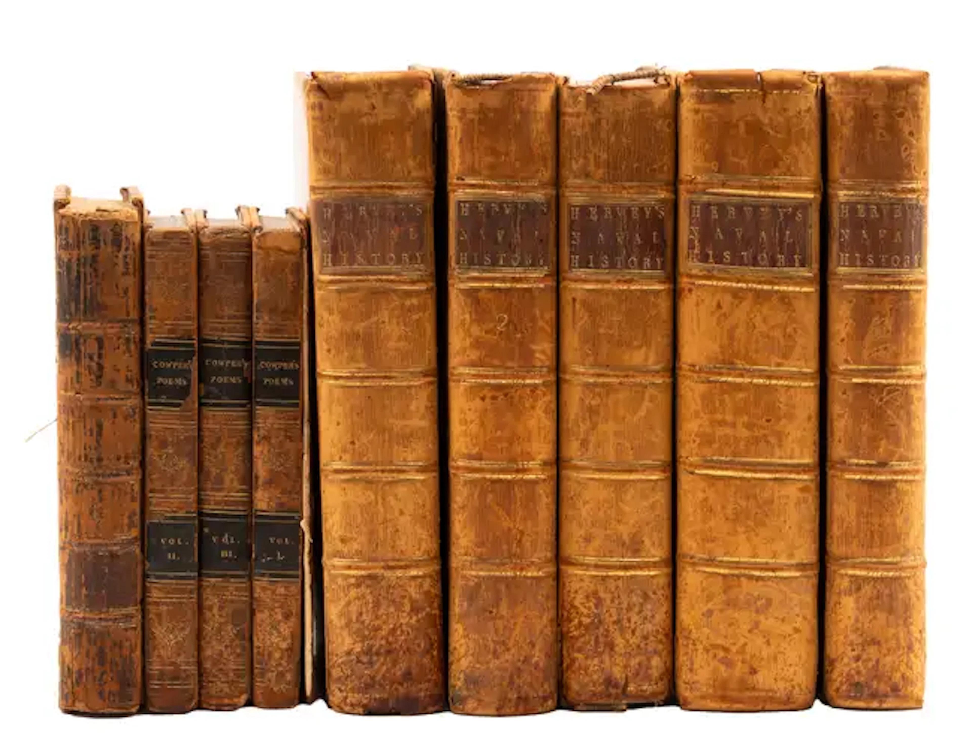 Hervey (Frederic) The Naval History of Great Britain, William Adlard