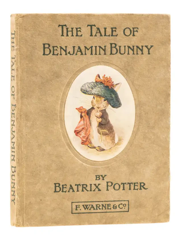 Potter (Beatrix) The Tale of Benjamin Bunny, first edition, 1904.