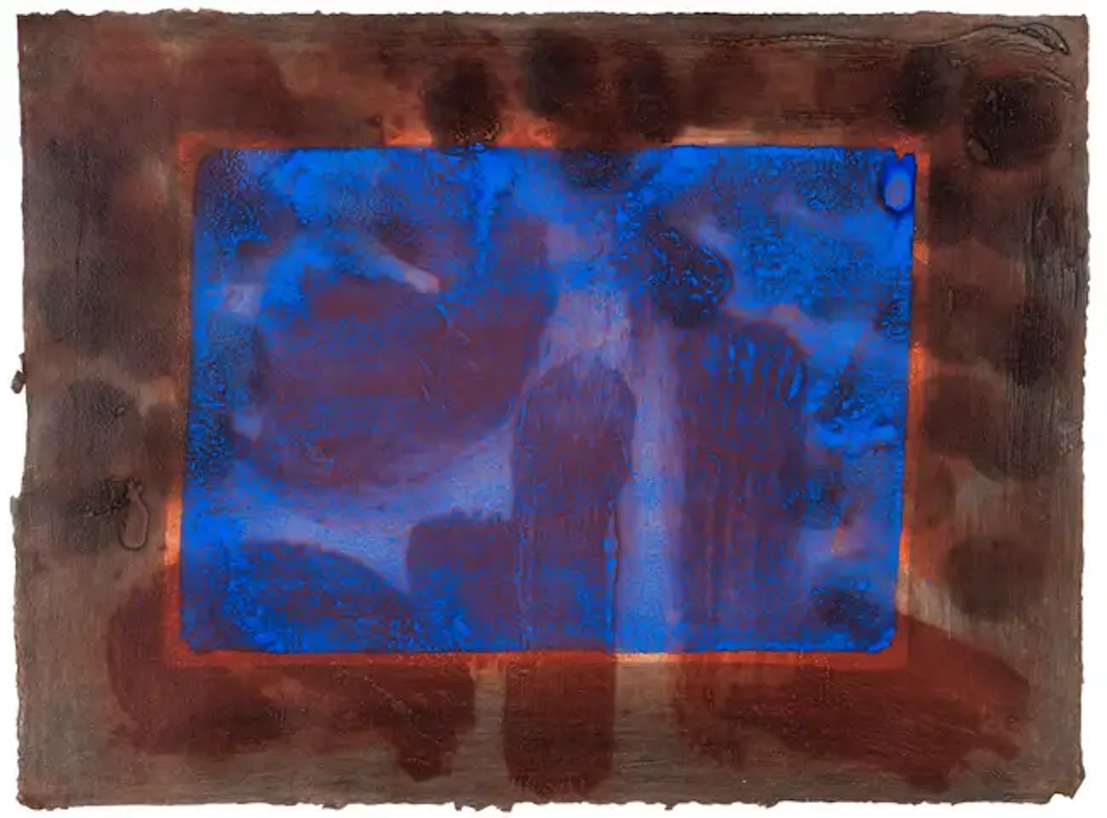 Howard Hodgkin (1932-2017) Blue Listening Ear (Heenk 73)